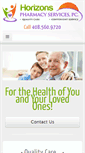 Mobile Screenshot of horizonspharmacy.com