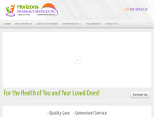 Tablet Screenshot of horizonspharmacy.com